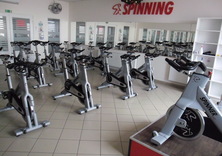 Spinning a kaposvári Vörös Sport Fitness Arénában