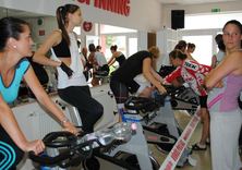 Spinning Kaposváron a Vörös Sport Fitness Arénában